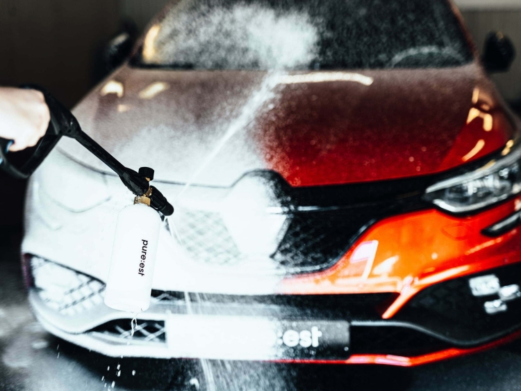Alkaliczna piana aktywna Pureest A3 Snow Foam kanister 5L.jpg