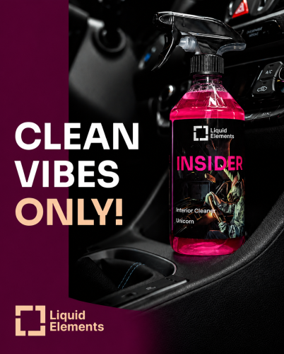 Liquid Elements Insider Interior cleaner, wszechstronny środek do wnętrza samochodu